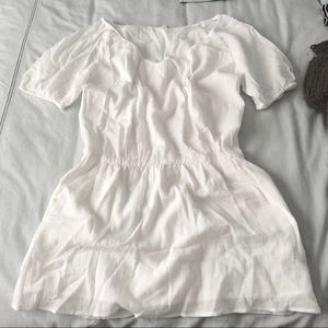J Crew Ivory Gauze Siesta Dress